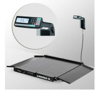 Весы платформенные с пандусом с печатью этикеток Масса-К 4D-LA-10/10-1000_RL