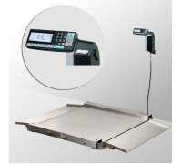 Весы платформенные с пандусом с печатью этикеток Масса-К 4D-LA.S-15/12-2000_RL