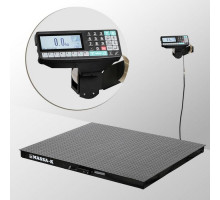 Весы платформенные с печатью этикеток Масса-К 4D-PM-15/15-1000-RP