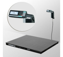 Весы платформенные с печатью этикеток Масса-К 4D-PM-15/15-3000-RL