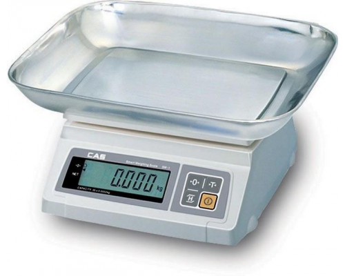 Весы фасовочные CAS SW-20DD "Fish tray"