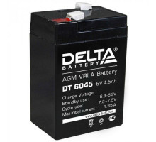 Аккумулятор Delta DT 6045 (6В/ 4.5Ач)