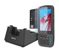 Терминал сбора данных Meferi ME40K (2D CM60, 4/64Gb, WiFi/LTE/BT/GPS/NFC, Andr.12, доп.АКБ, кредл)